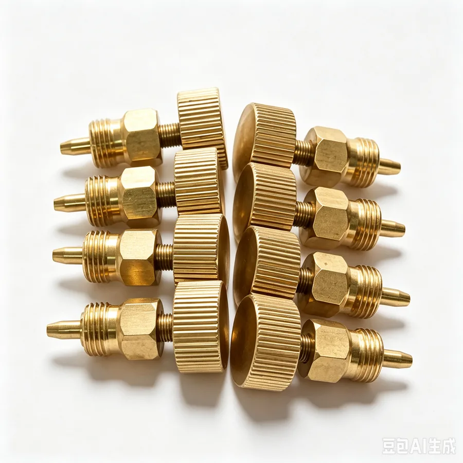 Brass spray nozzles and adjustable fittings for die casting sprayer equipment