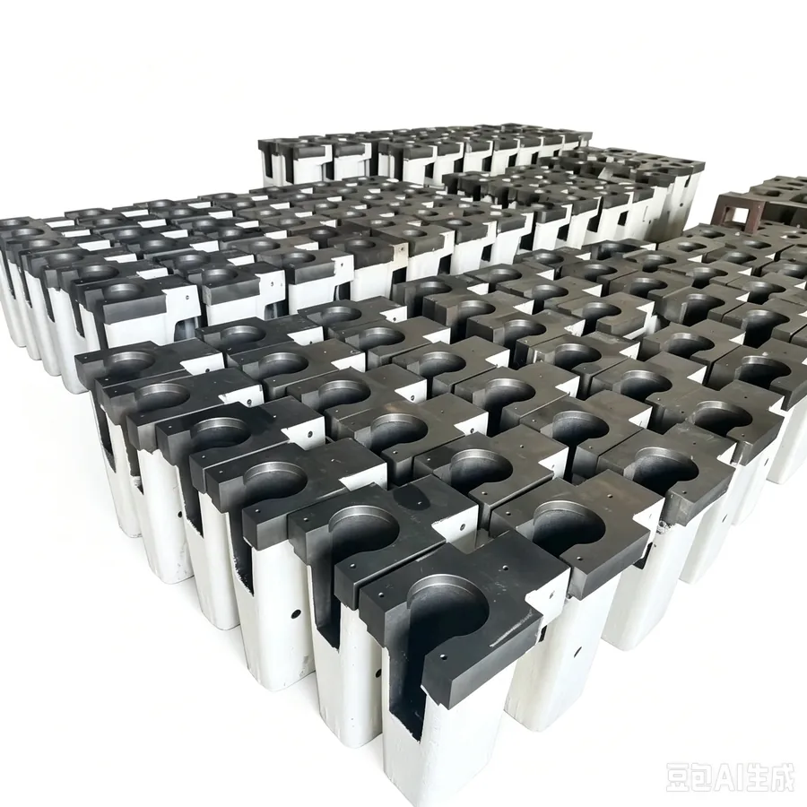 Hot chamber die casting machine gooseneck pots