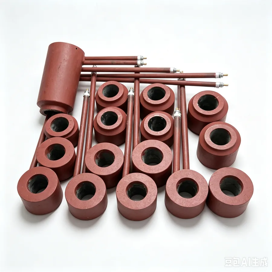 Nozzle heater bands for hot chamber thermal control